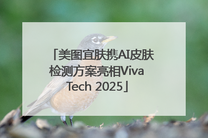 美图宜肤携AI皮肤检测方案亮相VivaTech 2025