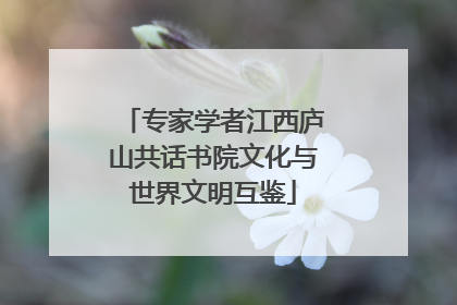 专家学者江西庐山共话书院文化与世界文明互鉴