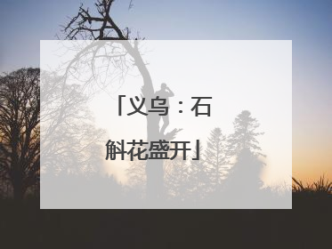 义乌：石斛花盛开