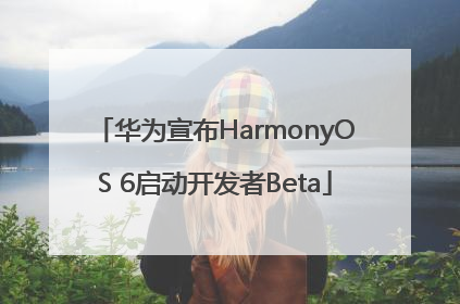 华为宣布HarmonyOS 6启动开发者Beta