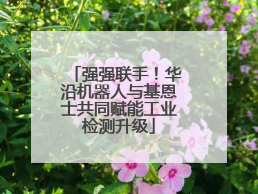 强强联手！华沿机器人与基恩士共同赋能工业检测升级