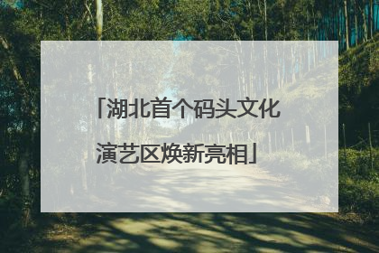 湖北首个码头文化演艺区焕新亮相