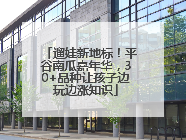 遛娃新地标！平谷南瓜嘉年华，30+品种让孩子边玩边涨知识