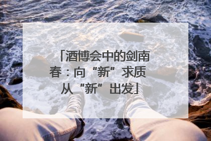 酒博会中的剑南春：向“新”求质 从“新”出发