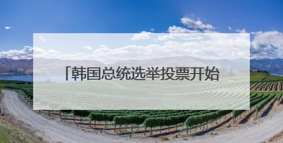 韩国总统选举投票开始 一文读懂这次选举