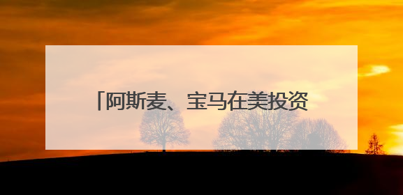 阿斯麦、宝马在美投资有多少？欧盟紧急“盘家底”准备与美谈判